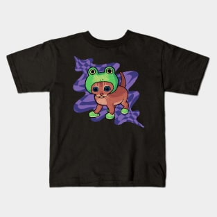 Froggy Cat Kids T-Shirt